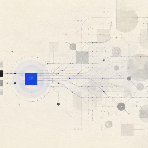 Abstract cobalt module creating a widening network of pale dependencies